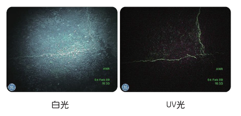 紫外熒光UV工業(yè)內(nèi)窺鏡-滲透檢測(cè)與內(nèi)窺檢測(cè)在無(wú)損檢測(cè)中的結(jié)合應(yīng)用